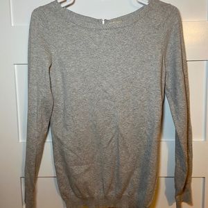 banana republic grey sweater